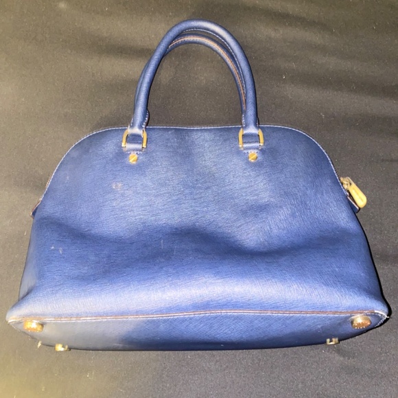 Michael Kors Navy Blue Purse - Picture 3 of 6